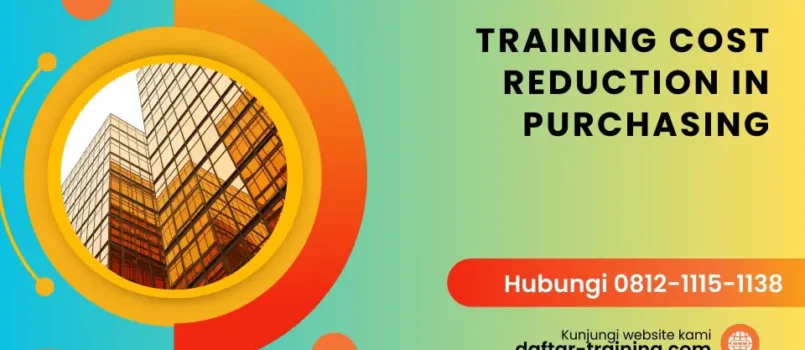 TRAINING COST REDUCTION IN PURCHASING