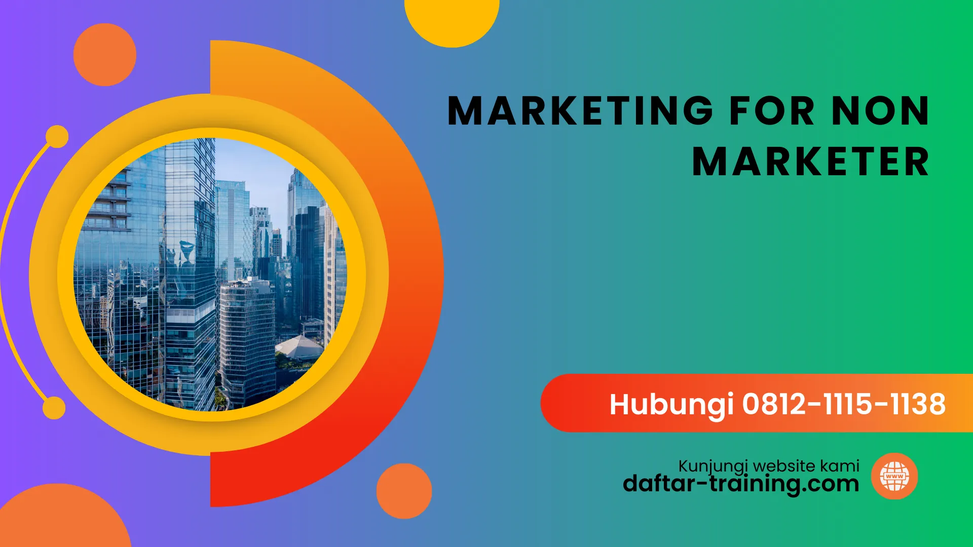 PELATIHAN MARKETING FOR NON MARKETER JAKARTA