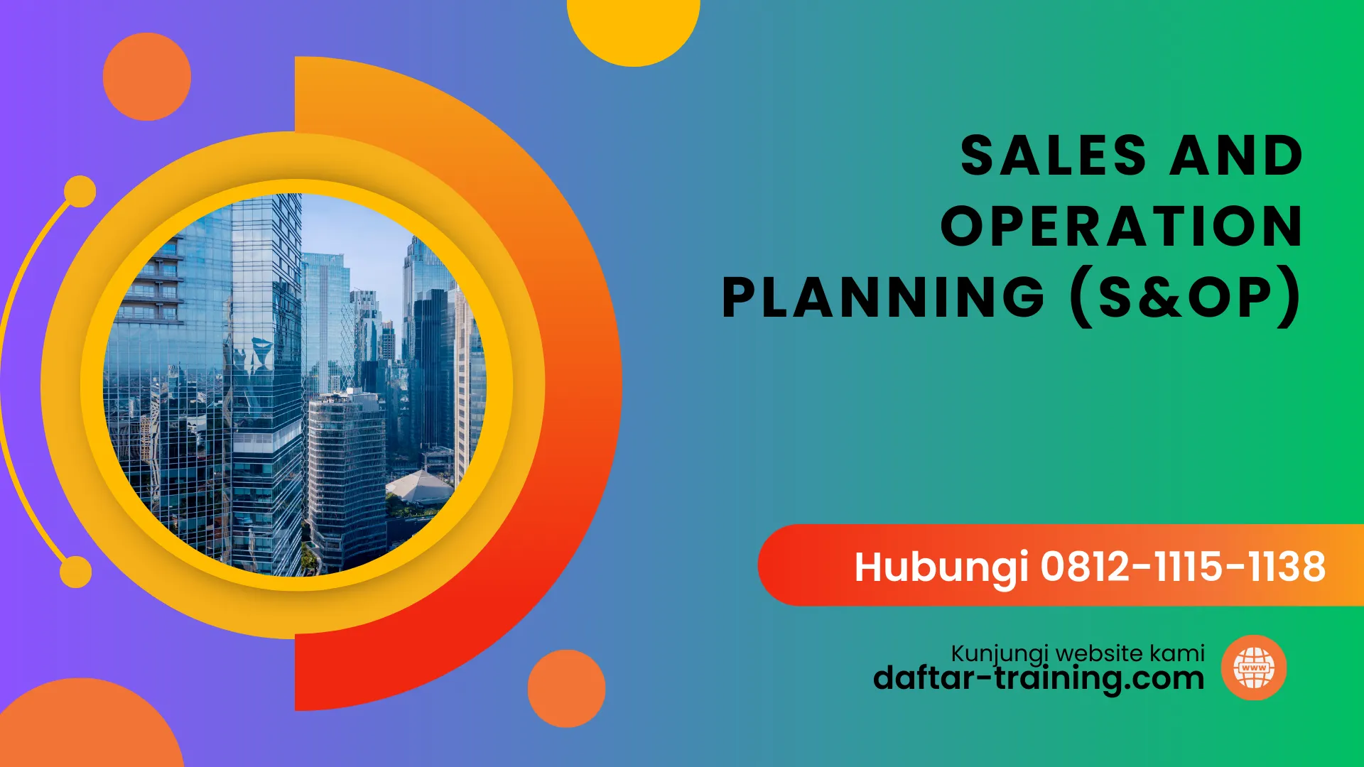PELATIHAN SALES AND OPERATION PLANNING (S&OP) JAKARTA