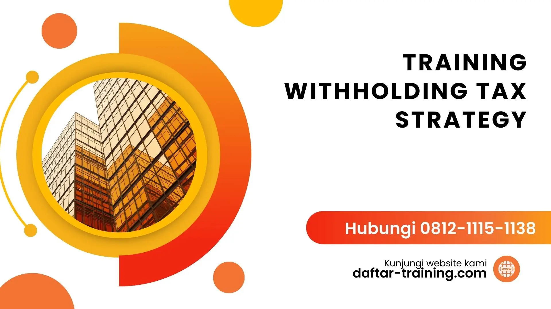 Pelatihan Training Withholding Tax Strategy Jakarta