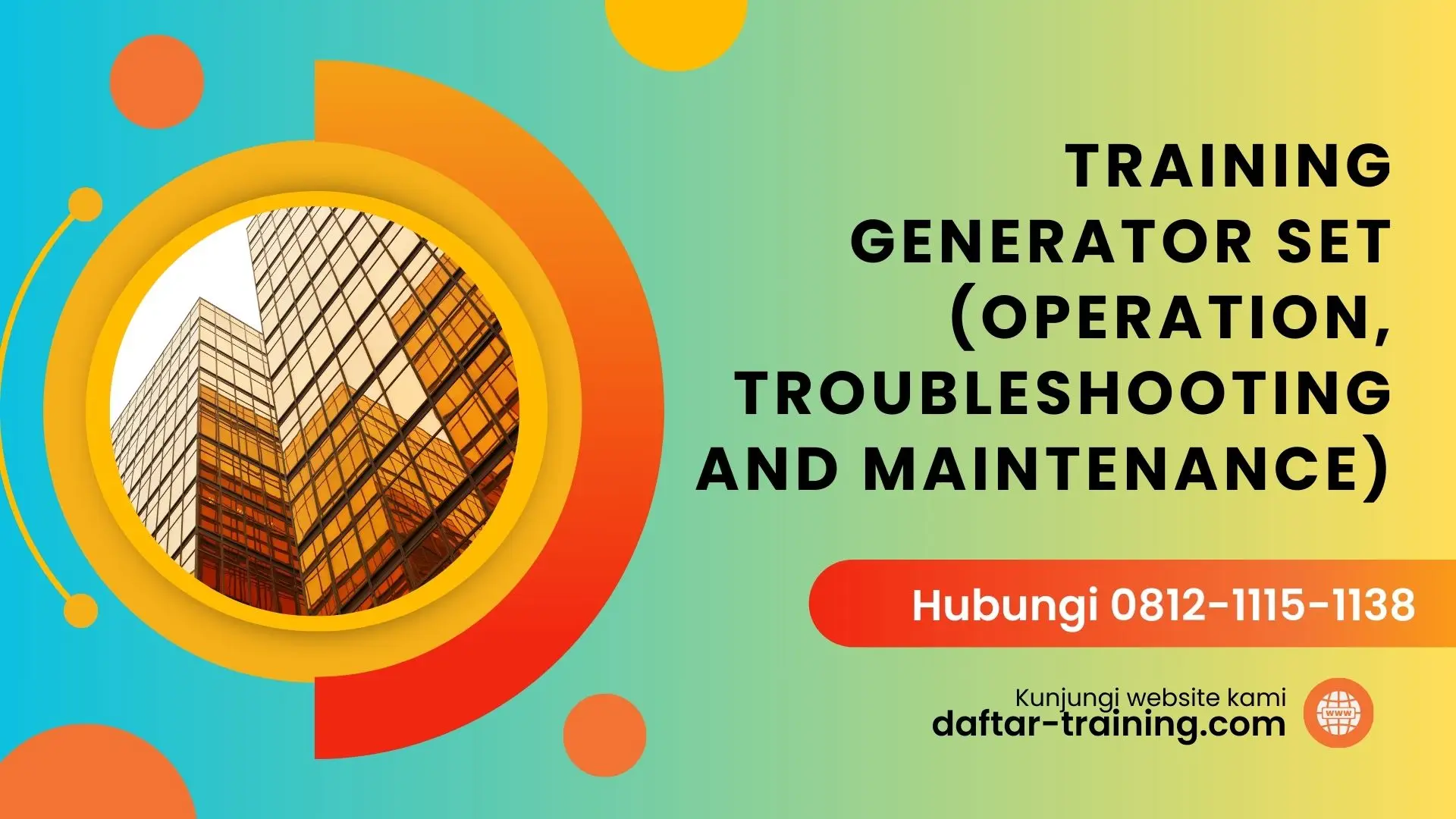 TRAINING GENERATOR SET (OPERATION, TROUBLESHOOTING AND MAINTENANCE)