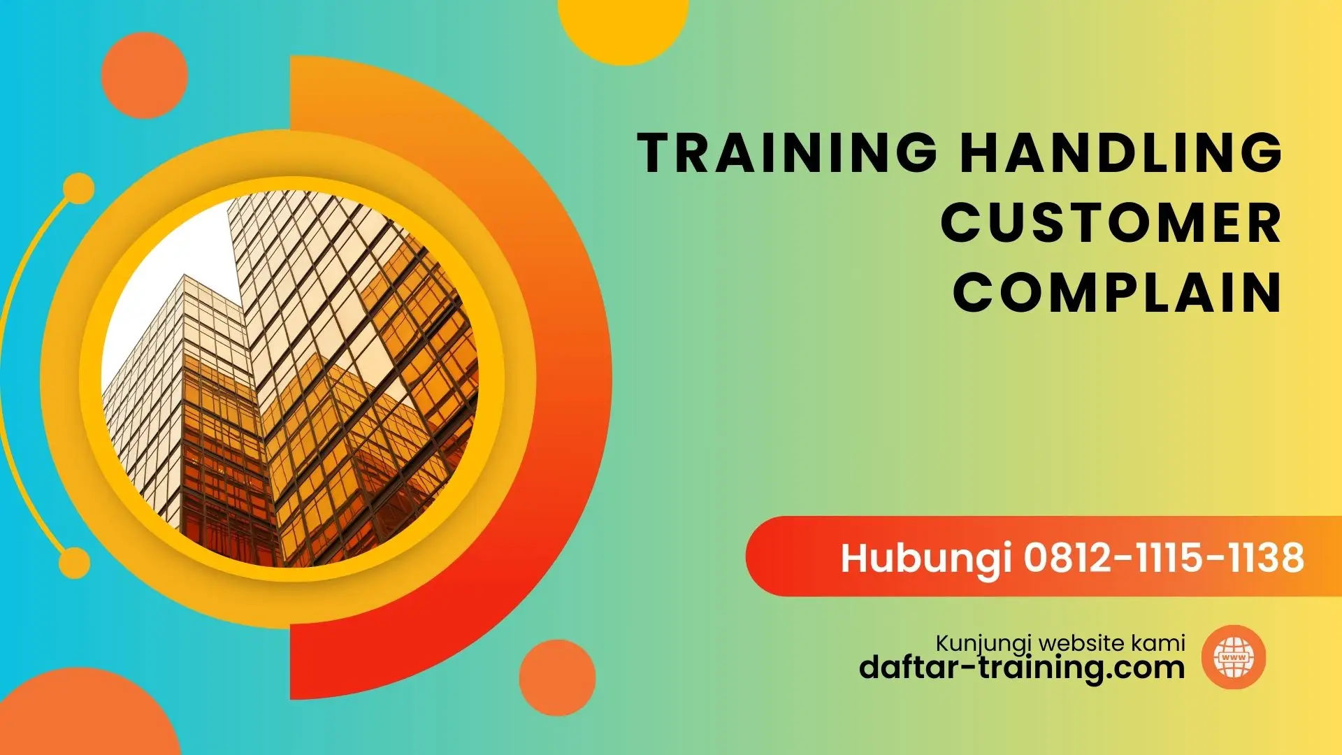 TRAINING HANDLING CUSTOMER COMPLAIN
