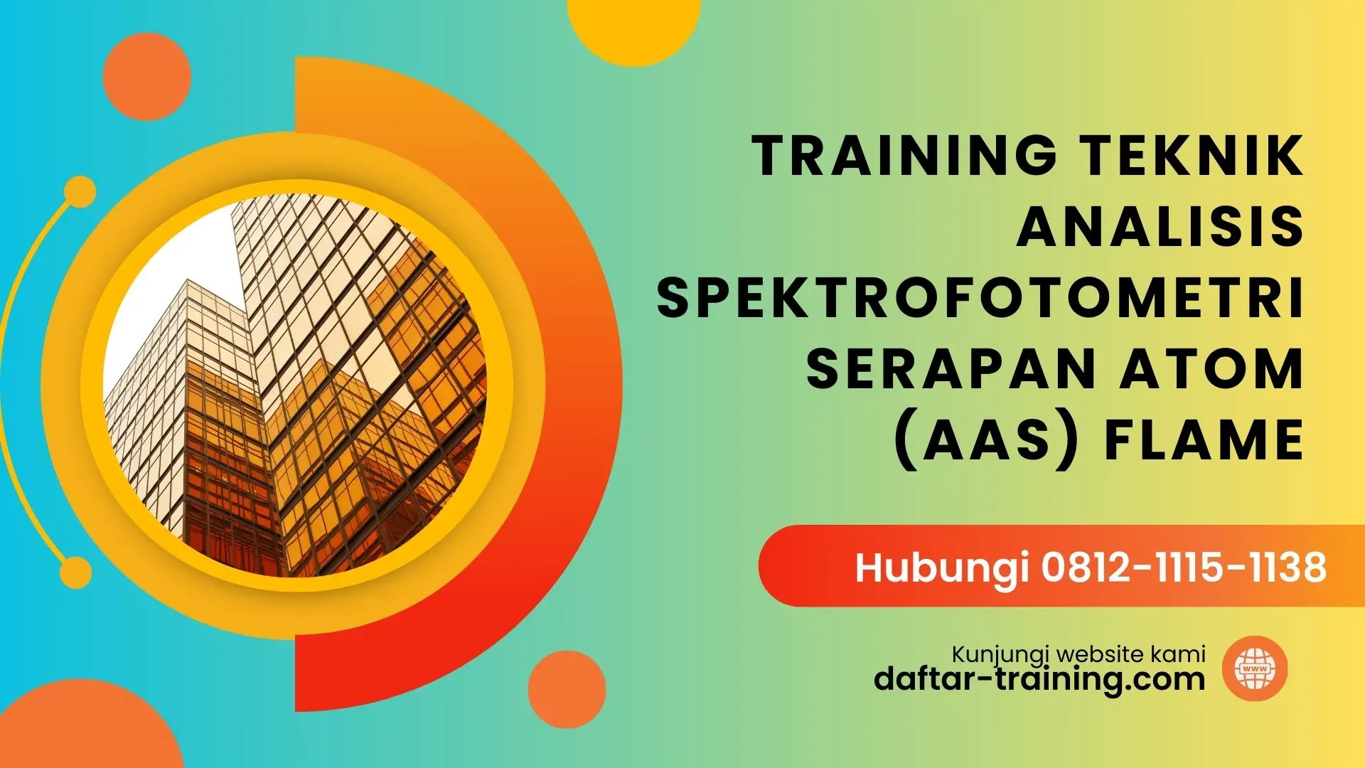 TRAINING TEKNIK ANALISIS SPEKTROFOTOMETRI SERAPAN ATOM (AAS) FLAME